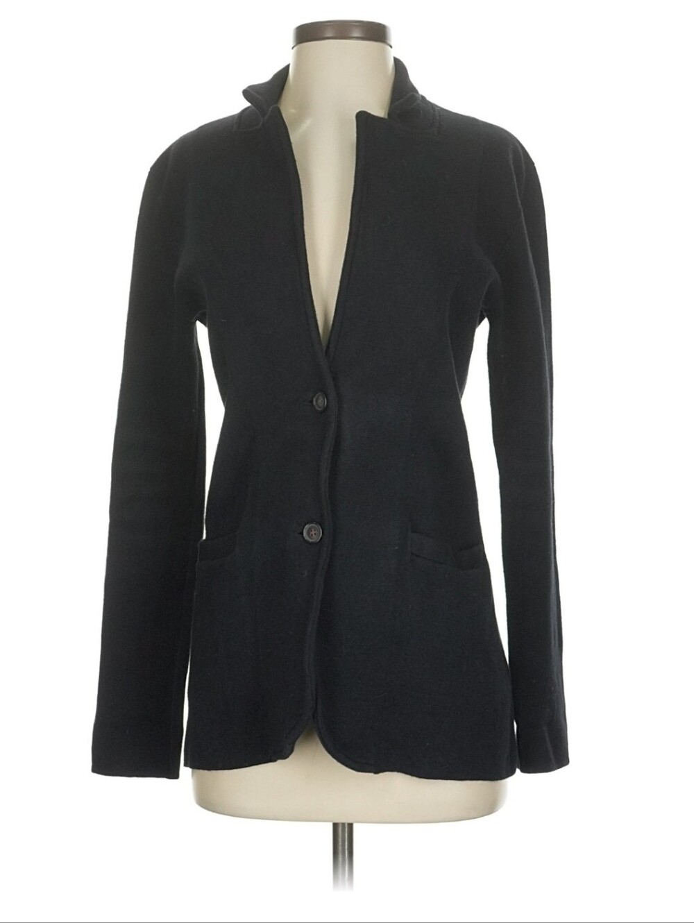 J Crew School Boy Knit Blazer Classic Black Women's Jacket